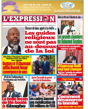 LE JOURNAL DU JOUR