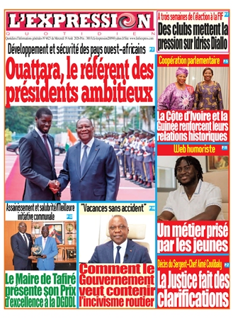 LE JOURNAL DU JOUR