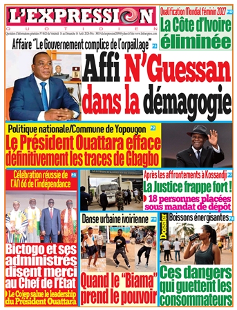 LE JOURNAL DU JOUR