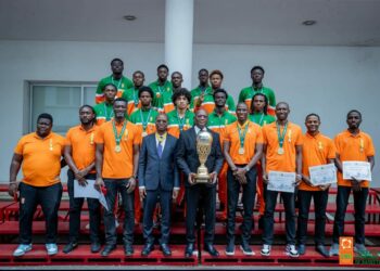 Afrobasket U18: Les Éléphanteaux ont été honorés après leur sacre