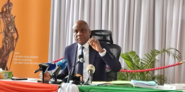 Conférence sur la démolition à Koumassi campement : Le procureur Koné Braham fait la lumière. Voici ses propos liminaires