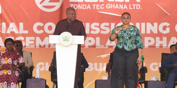 Ghana : Une usine chinoise de montage automobile inaugurée près de Tema