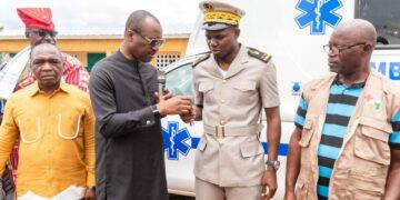 GONATÉ / Santé : Mamadou Touré dote le centre de santé d’une ambulance