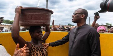 Haut-Sassandra/Accès à l’eau potable: Mamadou Touré équipe Caillou d’une pompe solaire
