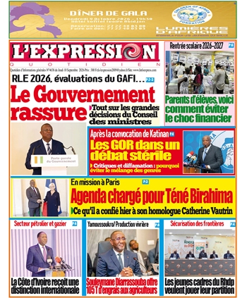 LE JOURNAL DU JOUR