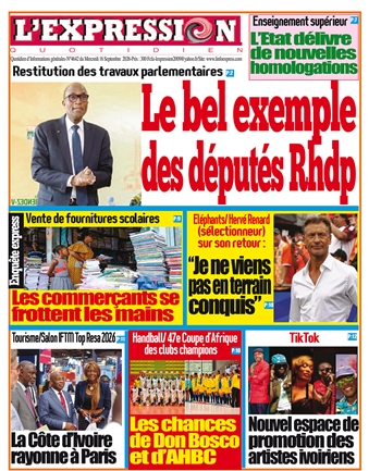 LE JOURNAL DU JOUR
