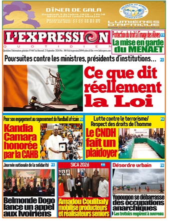 LE JOURNAL DU JOUR