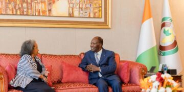 Revue stratégique de l’UNOWAS: Ouattara échange avec l’ancienne présidente éthiopienne