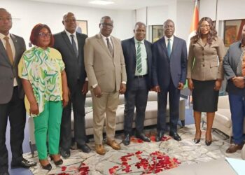 Unaforh: Adjara Sangaré présente les missions de l’union au ministre Amadou Koné