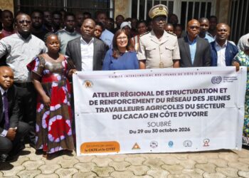 Soubré : Les jeunes travailleurs agricoles du cacao se dotent d’un réseau pour défendre leurs droits