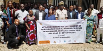Soubré : Les jeunes travailleurs agricoles du cacao se dotent d’un réseau pour défendre leurs droits