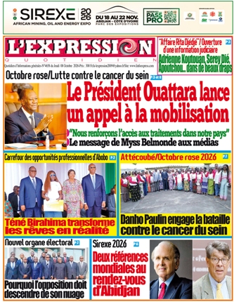 LE JOURNAL DU JOUR